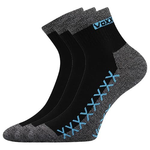 VECTOR sportovní kotníkové ponožky VoXX 47-50 černá