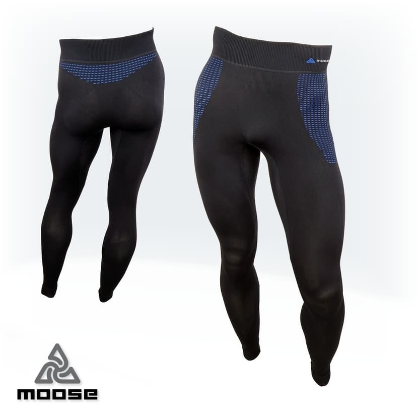 SPEED PANTS LSL MEN seamless polokompresní termoprádlo Moose modrá XS / S
