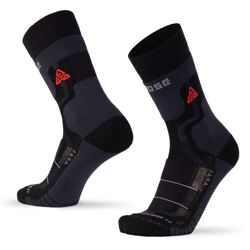 YETI MERINO extrémní trekingové podkolenky Moose černá XS
