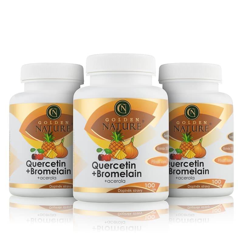 2+1 Golden Nature Quercetin (Kvercetin) komplex 300 cps. - Golden Nature