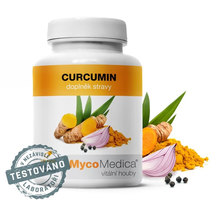 MycoMedica Kurkumin 120 kapslí - MycoMedica