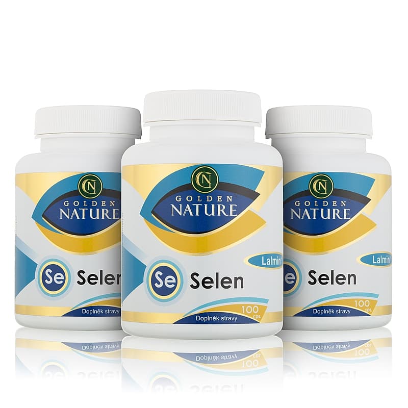 2+1 Golden Nature Selen Lalmin® 300 cps. - Golden Nature