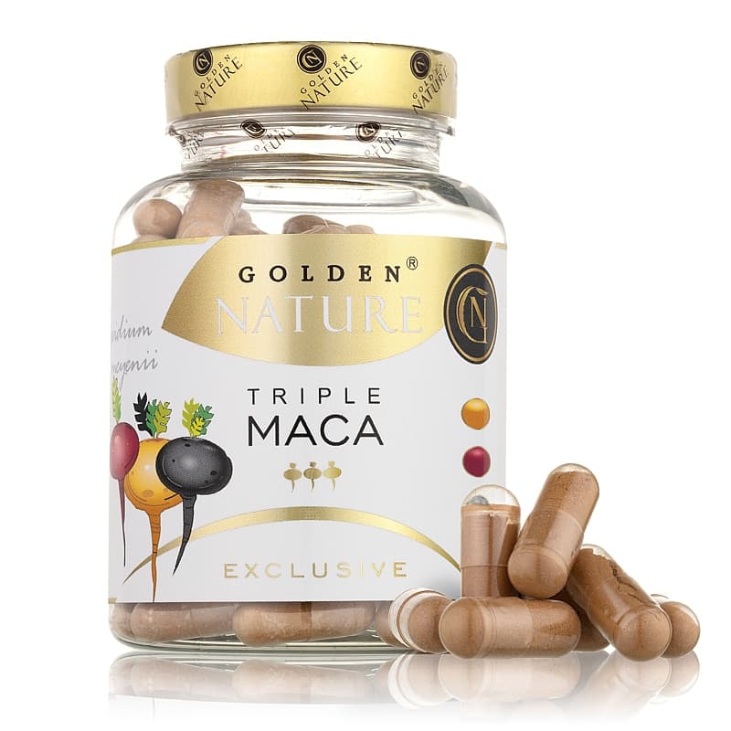GN Exclusive Triple Maca 100 cps. - Golden Nature
