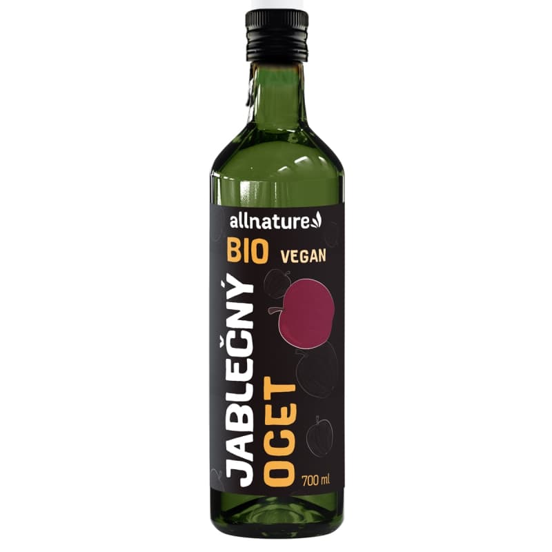 Allnature Jablečný ocet BIO 700 ml - Allnature