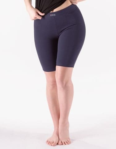 Dámské legíny GINA kratší 93019P lékořice L