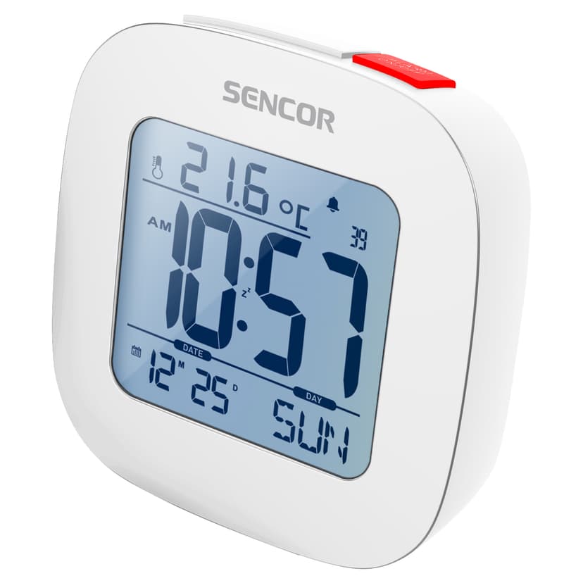 Sencor SDC 1200 W Budík s teploměrem