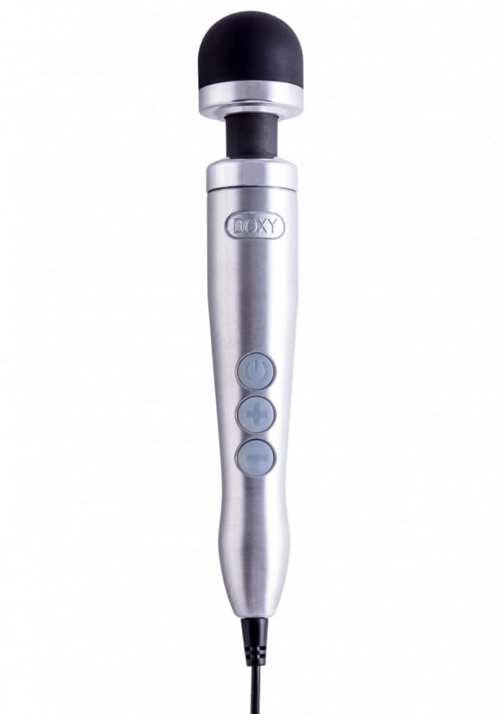 DOXY Die Cast 3 Wand Massager Silver