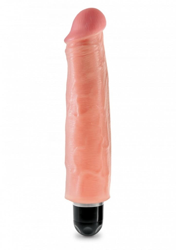 Pipedream King Cock 7" Vibrating Stiffy - Realistický vibrátor